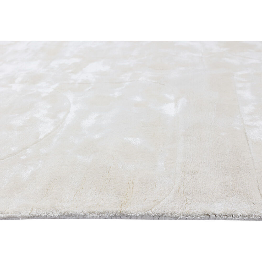 Caruso 108 X 72 inch Cream / Ivory Indoor Hand-Loomed Rug, Hand-Loomed